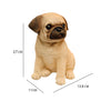 Cute Sitting Pug Figurine