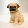 Cute Sitting Pug Figurine