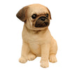 Cute Sitting Pug Figurine