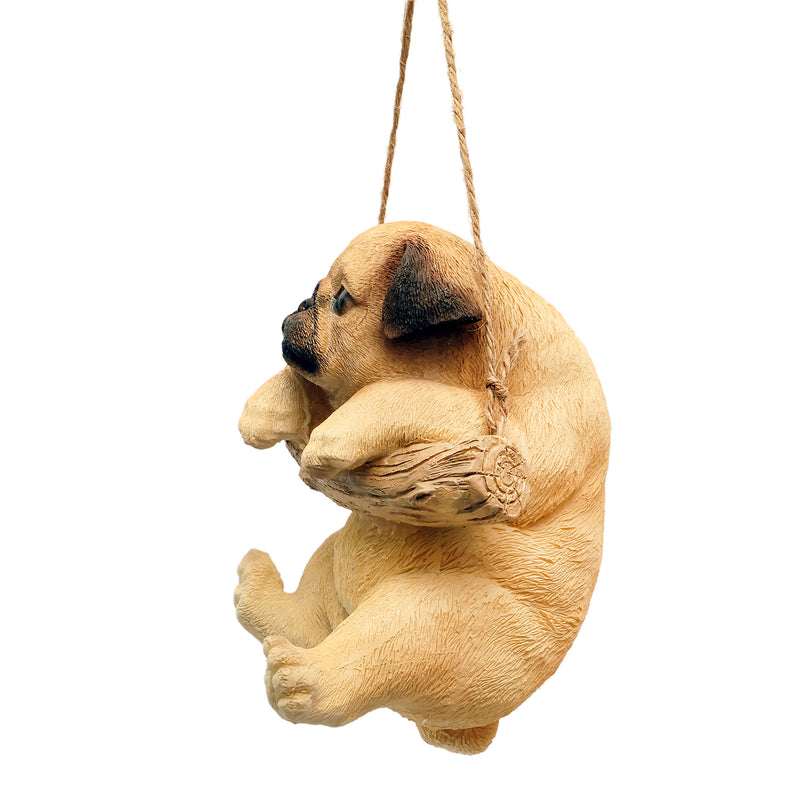 Wall Hanging Cute Pug Figurine