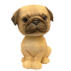 Bobble Head Pug Figurine