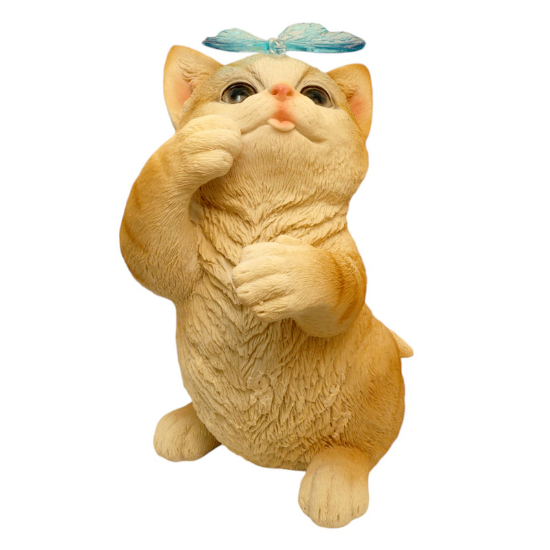 Cute Cat Solar Light Figurine