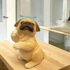 Cute Pug Solar Light Figurine