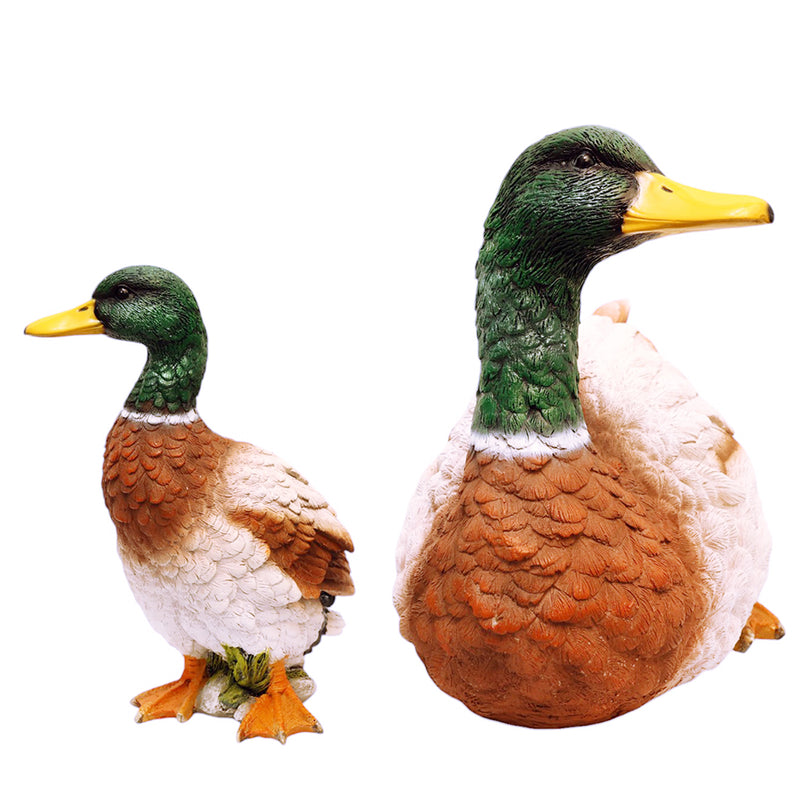 Duck and Duckling Decorative Figurine (Set of 2)