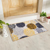 Floral Circle tree Anti-Slip Doormat - Beige Set of 2