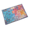 Abstract  Pastel oil squares Anti-Slip Doormat-Multicolour Set of 2