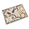 Tiles Anti-Slip Multipurpose Floor Mat Set of 2 - Beige Earth