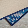 Pattern Anti-Slip Multipurpose Floor Mat Set of 2 - Blue Aztec Diamonds