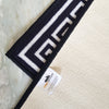 Greek Anti-Slip Rug - Black , Double Line