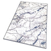 3D Anti-Slip Rug - Grey, Marble