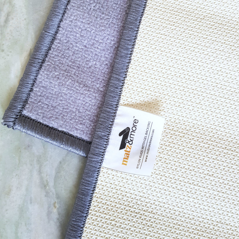 Plane Anti-Slip Kids Rug - Grey