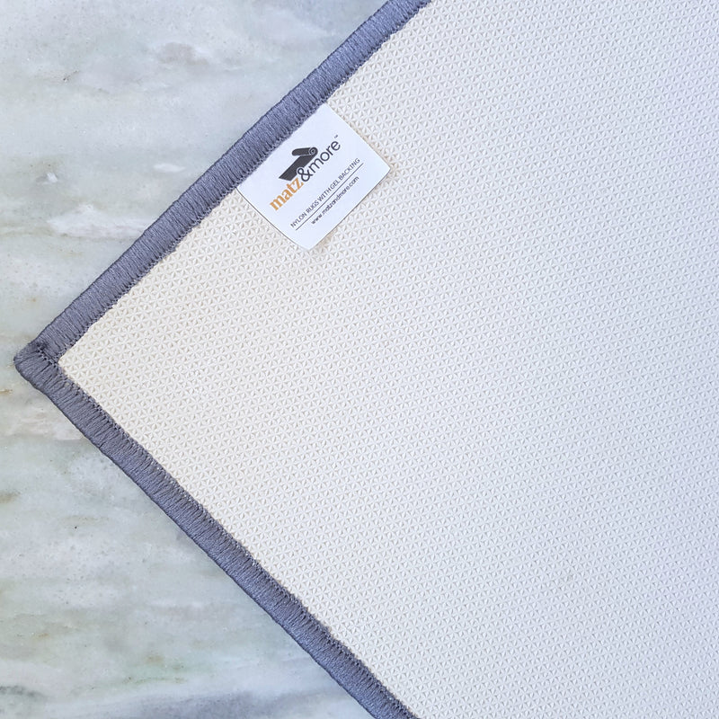 Plane Anti-Slip Kids Rug - Grey