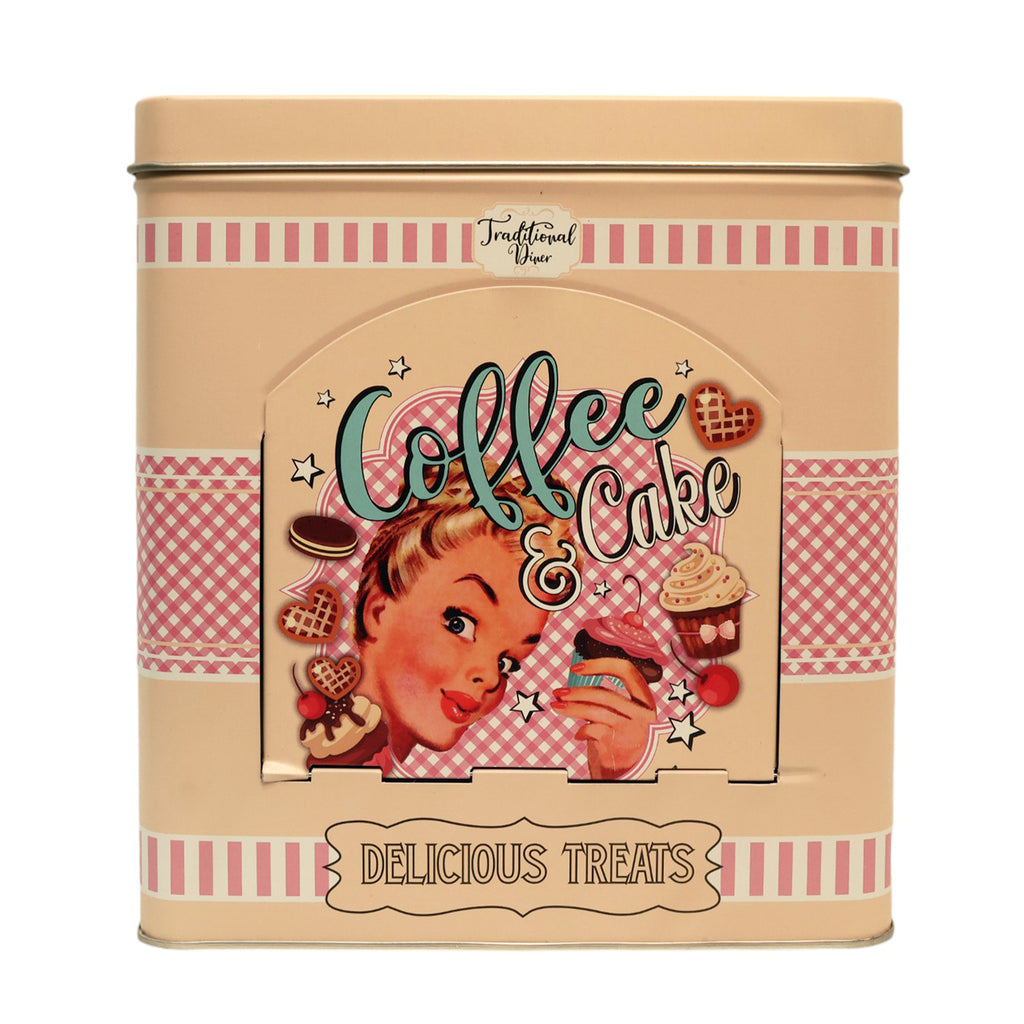 Retro Bakery Kitchen Essentials Storage Box