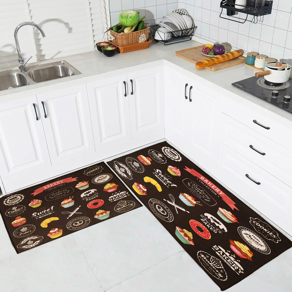 Bakery Collection Kitchen Floor Mats (Set of 2)