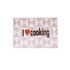 I Love Cooking Kitchen Floor Mats (Set of 2)