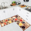 Ten Spices Kitchen Floor Mats (Set of 2)